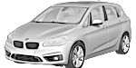 BMW F45 C12D1 Fault Code